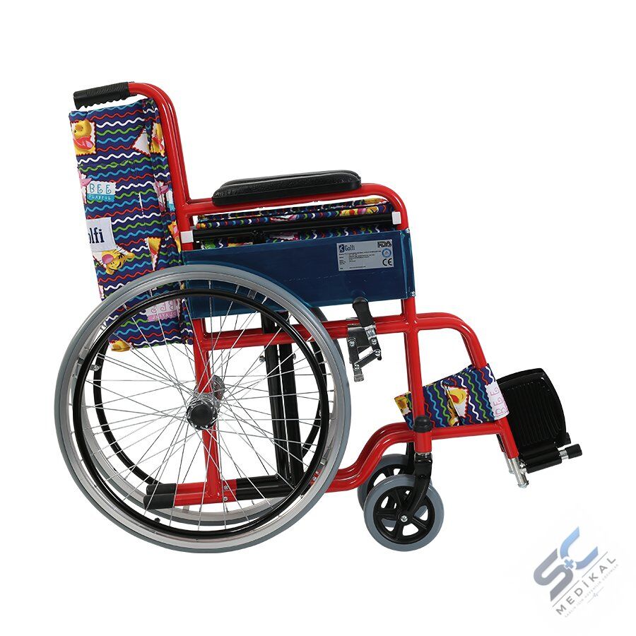 Golfi G100C Pediatrik Manuel Tekerlekli Sandalye